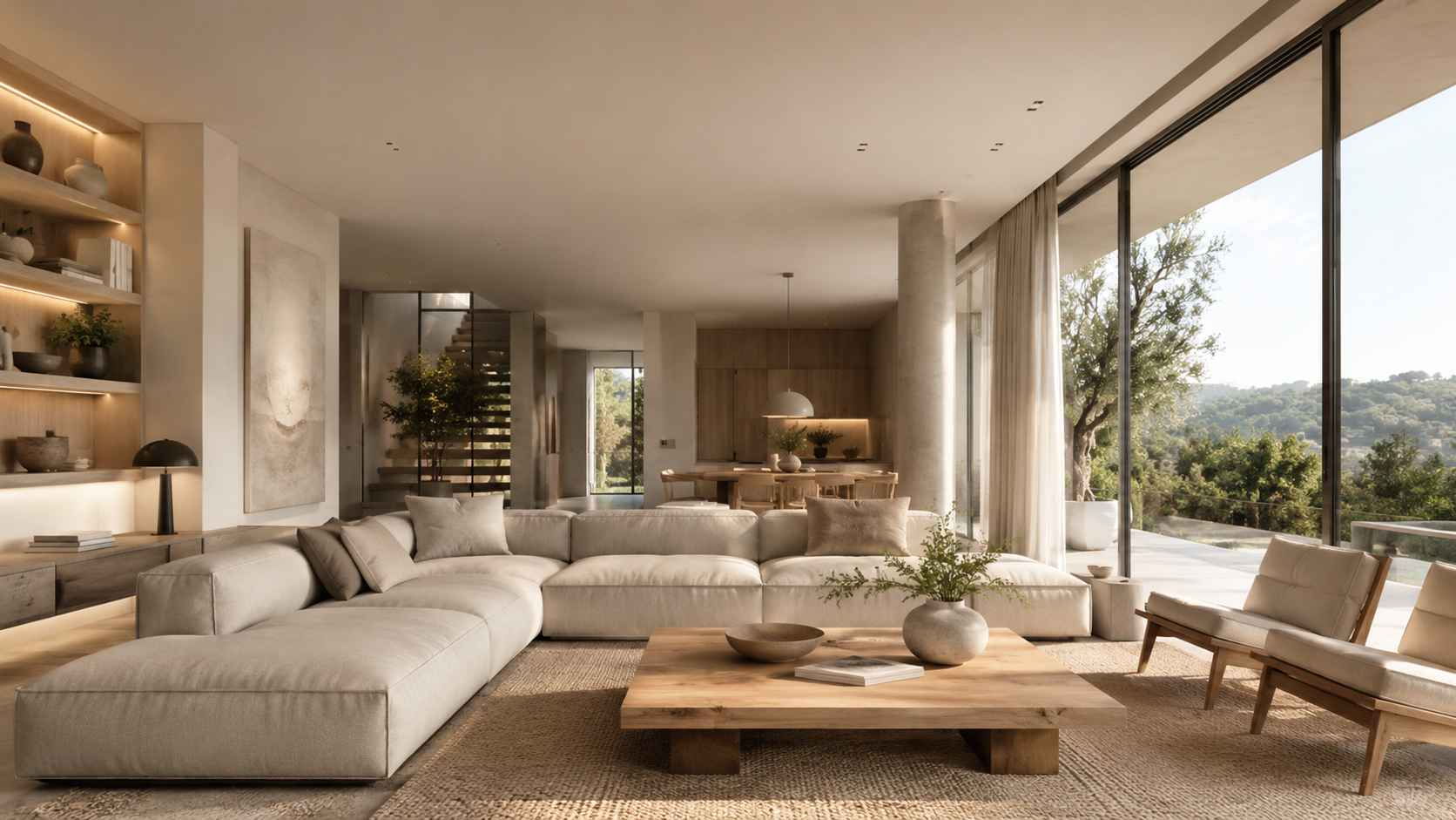 现代极简客厅Interior Design